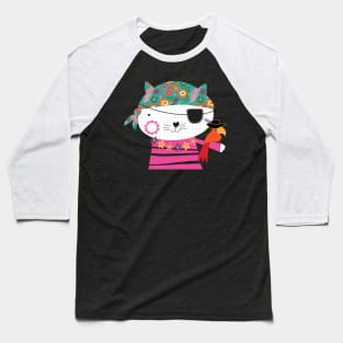 cute girl pirate Baseball T-Shirt